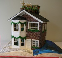 ginger bread house storybook